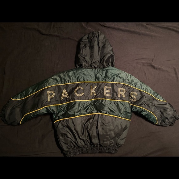 Vintage Green Bay Packers Winter Jacket - Picture 2 of 6